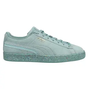 PUMA Mens Suede Mono Triplex Lace Up Sneakers Shoes Casual - Blue
