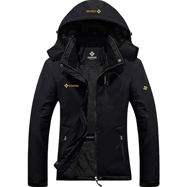 GEMYSE Women's Mountain Waterproof Ski Snow Jacket Rain Winter Jacket Coat Hooded Windproof Parka