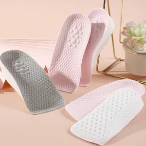 1.5/2.5/3.5cm Height Increase Insoles, 3/4 Length Cloud Soft Arch Support Shoe Inserts for Men & Women