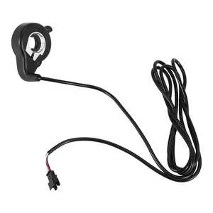 EBike Electric Bicycle Thumb Throttle, FT-21X Finger Throttle Accelerator, Speed Control for Ebike Pocket Razor Scooter Accessories Part, 12-72V Universal