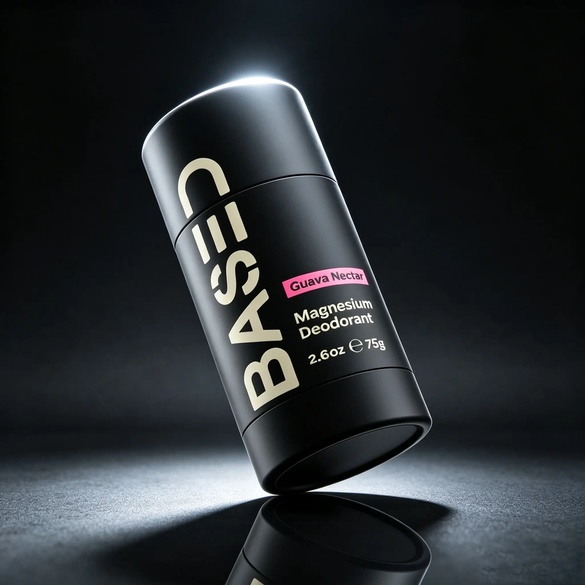 BASED Guava Nectar Santal Sandalwood High Performance Deodorant 2.6oz | Aluminum Free | 24 Hour Odor Protection | Simple, Effective 75g