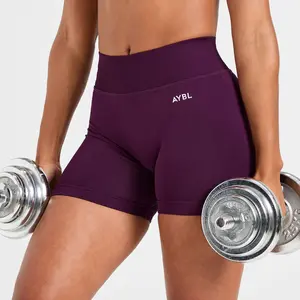 AYBL Adapt Seamless Shorts 4.5" - Light Soft Fabric with Engineered Scrunch Knit & Enhanced Glute Contouring for Ultimate Fit