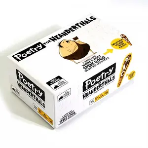 Exploding Kittens Poetry for Neanderthals  Party Game for Adults Teens and Family Game Night