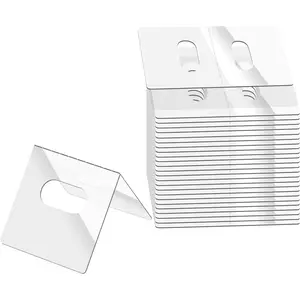 25 Sets Clear Vertical Blind Repair Tabs Replacement Blind Fixers Easy Fix for Damaged Slats & Parts Restore Your Blinds Instantly