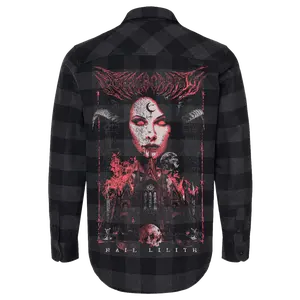 Lilith Queen of Demons Flannel Shirt