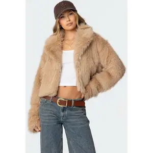 Sierra Oversized Faux Fur Jacket