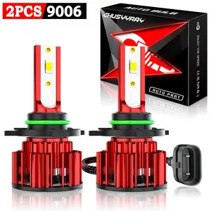 2Pcs Plug&play 200W 6000K Low Beam 9006/HB4 LED Headlight Bulbs Kit Xenon White