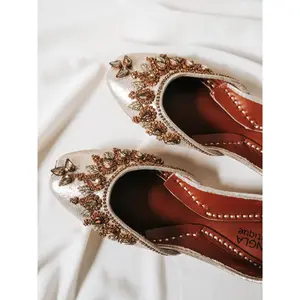 Golden Beige Jutti/Khussa