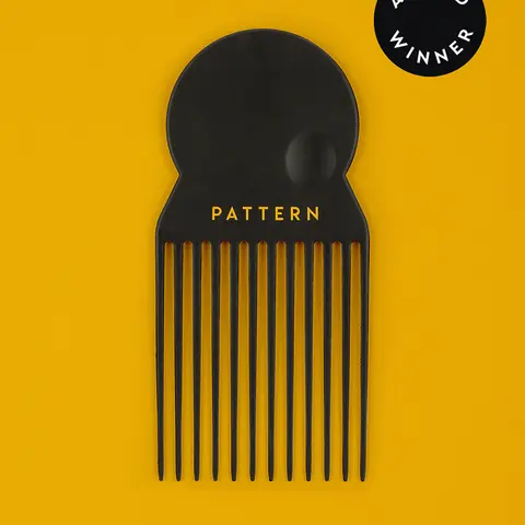 PATTERN Beauty Hair Pick | Extra-Long Prongs, Volume & Lift for Curly & Coily Hair