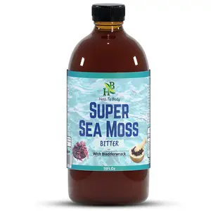 Herb To Body Super Sea Moss Bitter | Herbal Tonic | 16oz