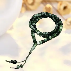 1pc99 Green Round Acrylic Beads for Ramadan Prayer & Buddhist Use Ideal for Daily Wear & Jewelry Gift for Friends