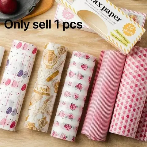 Baking Parchment Paper, 50pcsNon-stick Oil-proof Baking Paper,Baking Utensils, Baking Supplies, Bakeware for Kitchen, Restaurant,Barbecue,Picnic, Party, Outdoor, Parchment Paper Sheets