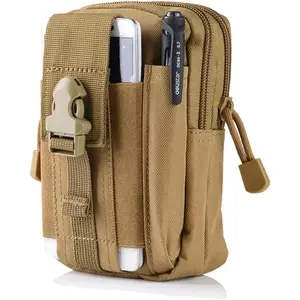 Tactical Waist Belt Bag |   Universal Outdoor EDC Military Holster Wallet Pouch Phone Case Gadget Pocket for iPhone Samsung
