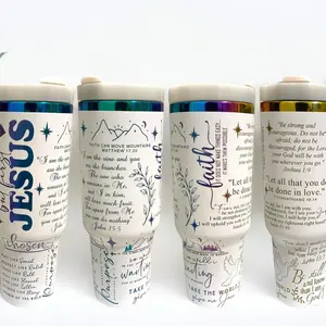 40oz Bible Verse Tumbler