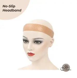 JBextension 1 Pcs No-Slip Headband Adjustable Silicone Wig Headband Fix Non Slip Wig Bands Seamless Grip Strong Holder for Men Women Sports Yoga