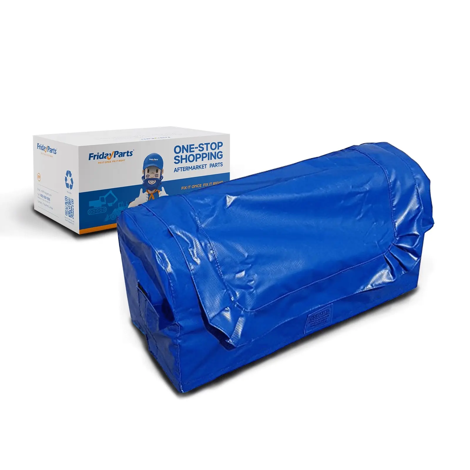 Fridayparts Genie Boom Lift Control Box Cover Waterproof PVC Protective Cover for Fuel Powered RT Boom Lifts Outdoor Dust & Weather Protection
