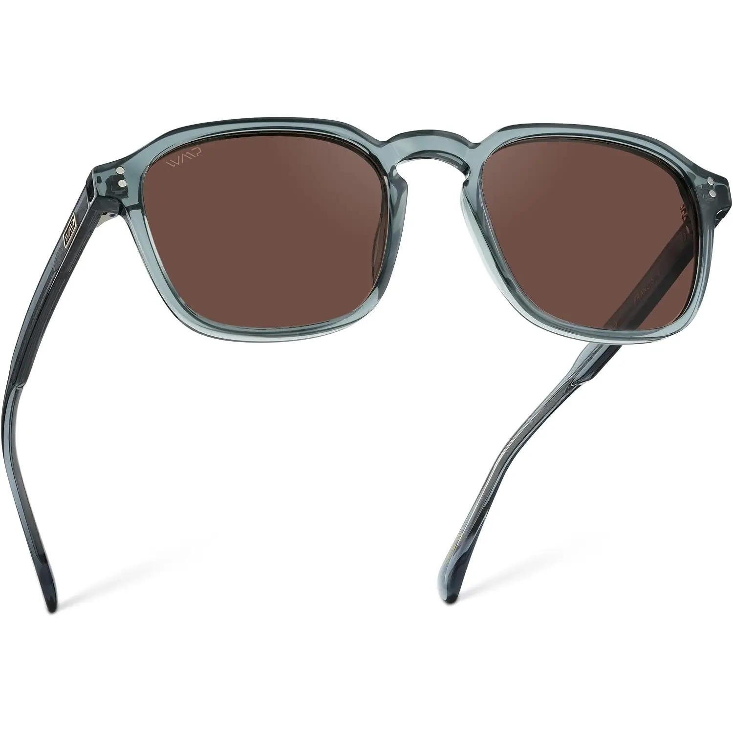 Ward Sunglasses with Brown Lenses and Gray Frame for Men and Women
