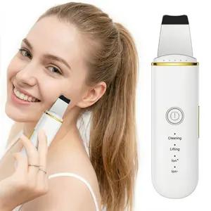 Ultrasonic Facial Skin Scrubber with 4 Modes