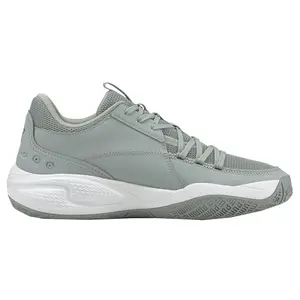 PUMA Mens Court Rider Team Basketball Sneakers Shoes - Grey