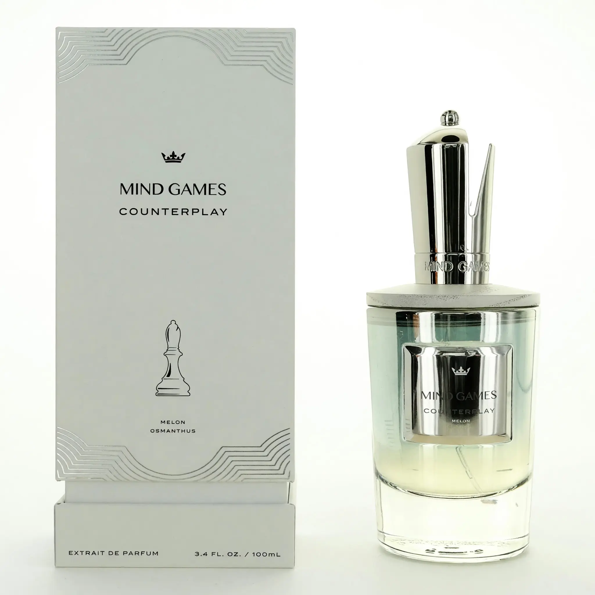 Counterplay Unisex Extrait de Parfum Spray - 3.4 fl oz Luxury Fragrance with Floral, Honey, Fruity, Woody & Earthy, Cantaloupe Notes