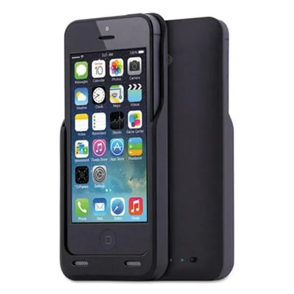 Cpe IPB2000C Compact Portable Electronic Micro Battery Case with Protection for iPhone 5, iPhone 5S - Black Mobile Phone Accessory