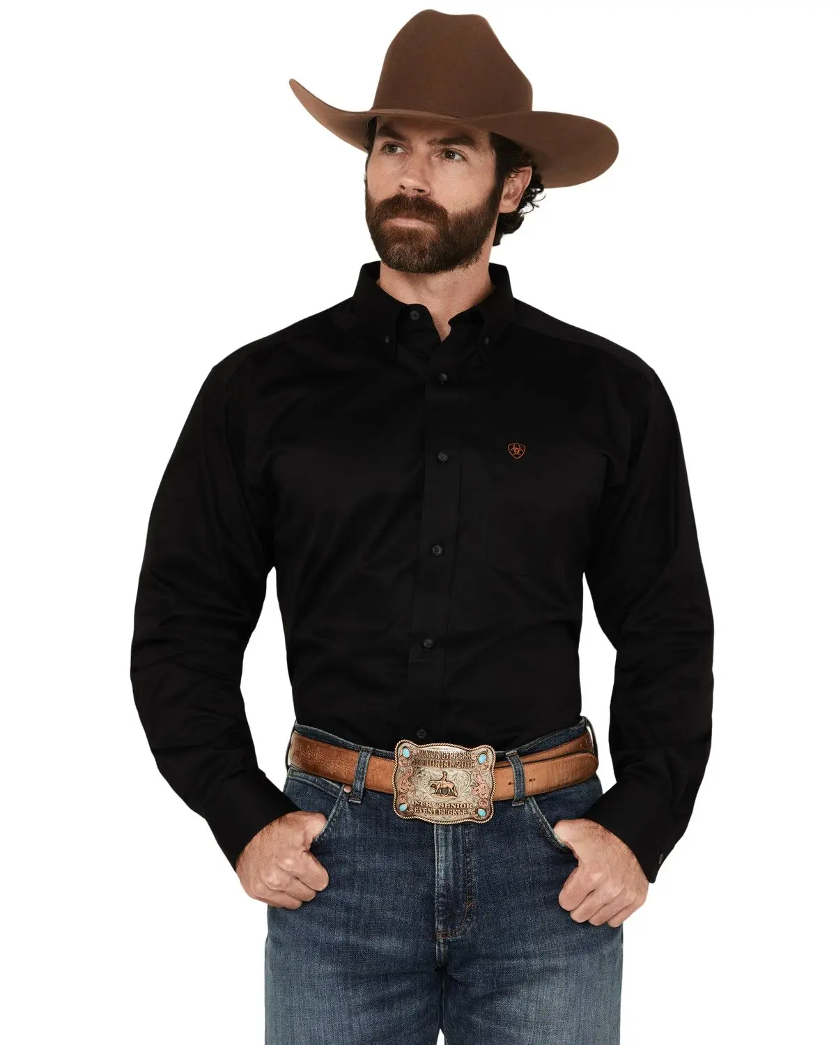 Ariat Men's Men'S Twill Long Sleeve Western Shirt Big And Tall - 10000502_X
