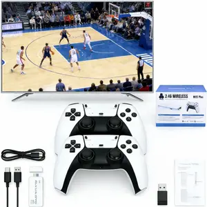 M15 Plus Retro Game Console Upgrade Kit, Game Stick + Wireless Controller + Game Simulator Set, Essential for Classic Game Lovers
