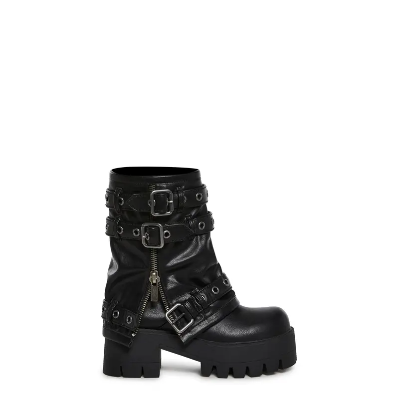 Warp Combat Boots - Black