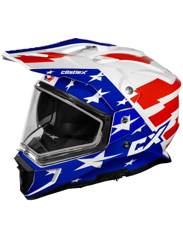 Castle X CX200 Liberty Dual-Sport Helmet w/Electric Shield