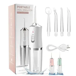 Portable Water Flosser for Teeth Travel Mini Small Water Flosser Compact Electric Oral Irrigator Dental Flossing for Teeth Cleaning Cordless Advanced Tonsil Stone Kids Adults Braces