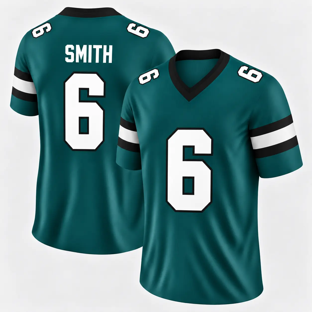 DeVonta Smith #6 Premium V-Neck Jersey, Slim Reaper Fans, Fly Eagles Fly Fans,  Football Fans Apparel, Unisex Game Day Jersey, Gift For Football Lovers