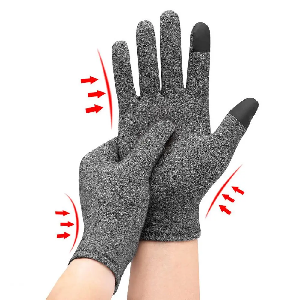 Winter Warm Gloves, 1 Pair Touch Screen Thermal Gloves, Full Finger Gloves for Men & Women, Cycling Gloves, Sports & Outdoor Accessories