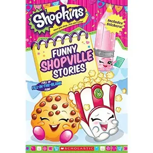 USED-Funny Shopville Stories (Shopkins) by Scholastic (Paperback)