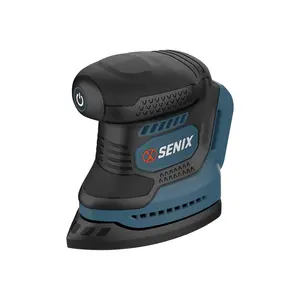 SENIX 20V Cordless Detail Sander,Electric Hand-Sander with 11,000 OPM,Lightweight & Compact Design for Woodworking,Furniture,Drywall,Paint Removal(Tool Only,No Included Battery)