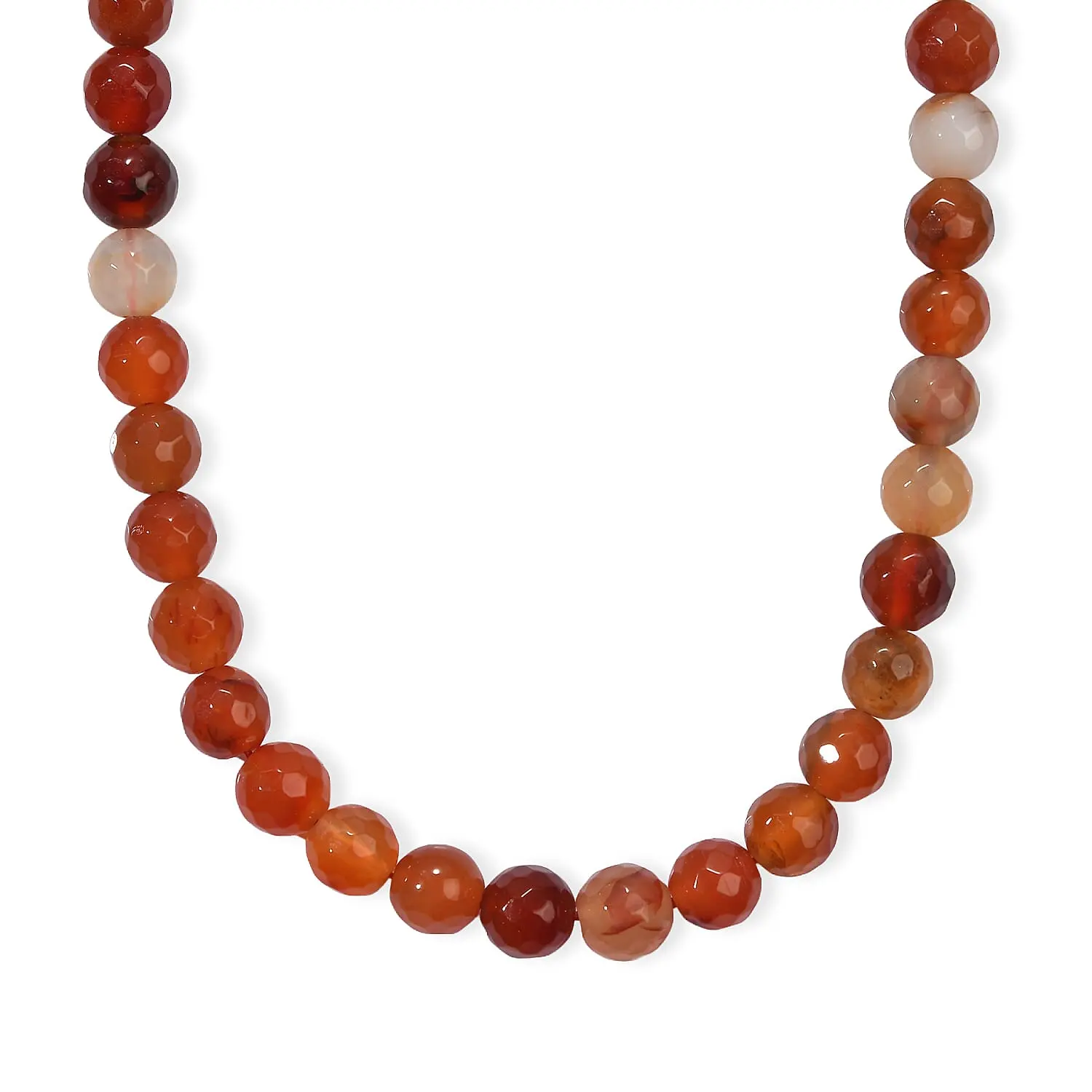 Carnelian Beaded Necklace (15 Inches) 172.00 ctw