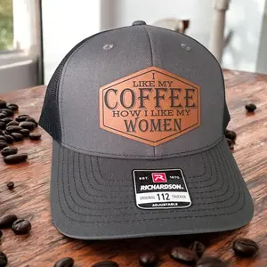 Funny Leather Patch Hat for Men