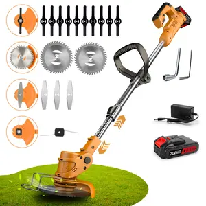 Brushless Rechargeable Electric Lawn Mower - Versatile Garden Tool for Household, Agricultural Use,summervibes