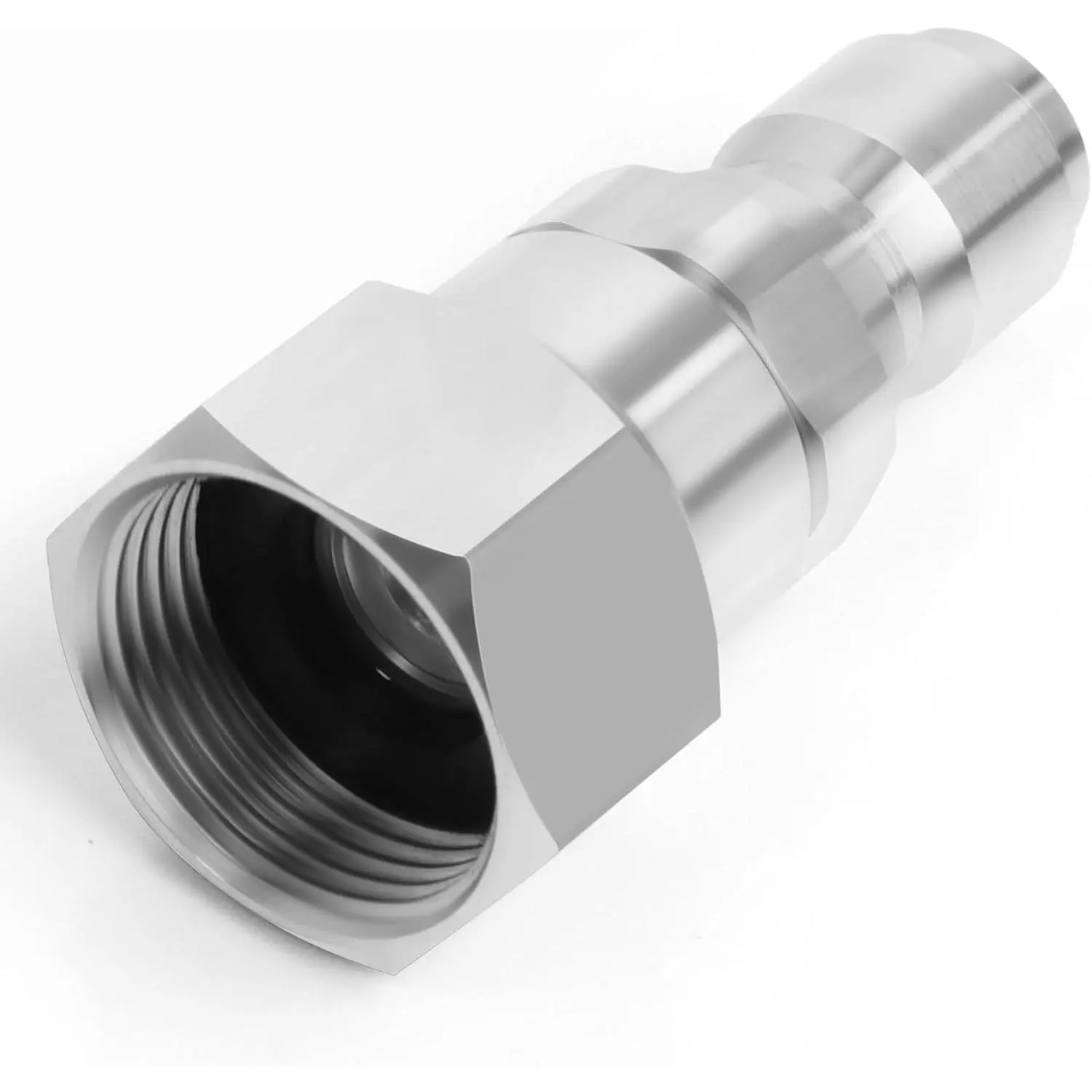 Pressure Washer M22 to 3/8" Quick Connect Swivel Fitting - 5000 PSI Adapter Sockets for Pressure Washer Hoses