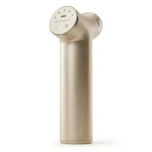 Quadthera Titan Rose Gold Ultrasound Beauty Device for Smooth Radiant Skin - Advanced Ultrasound Technology & Titanium Head for Enhanced Skincare Absorption
