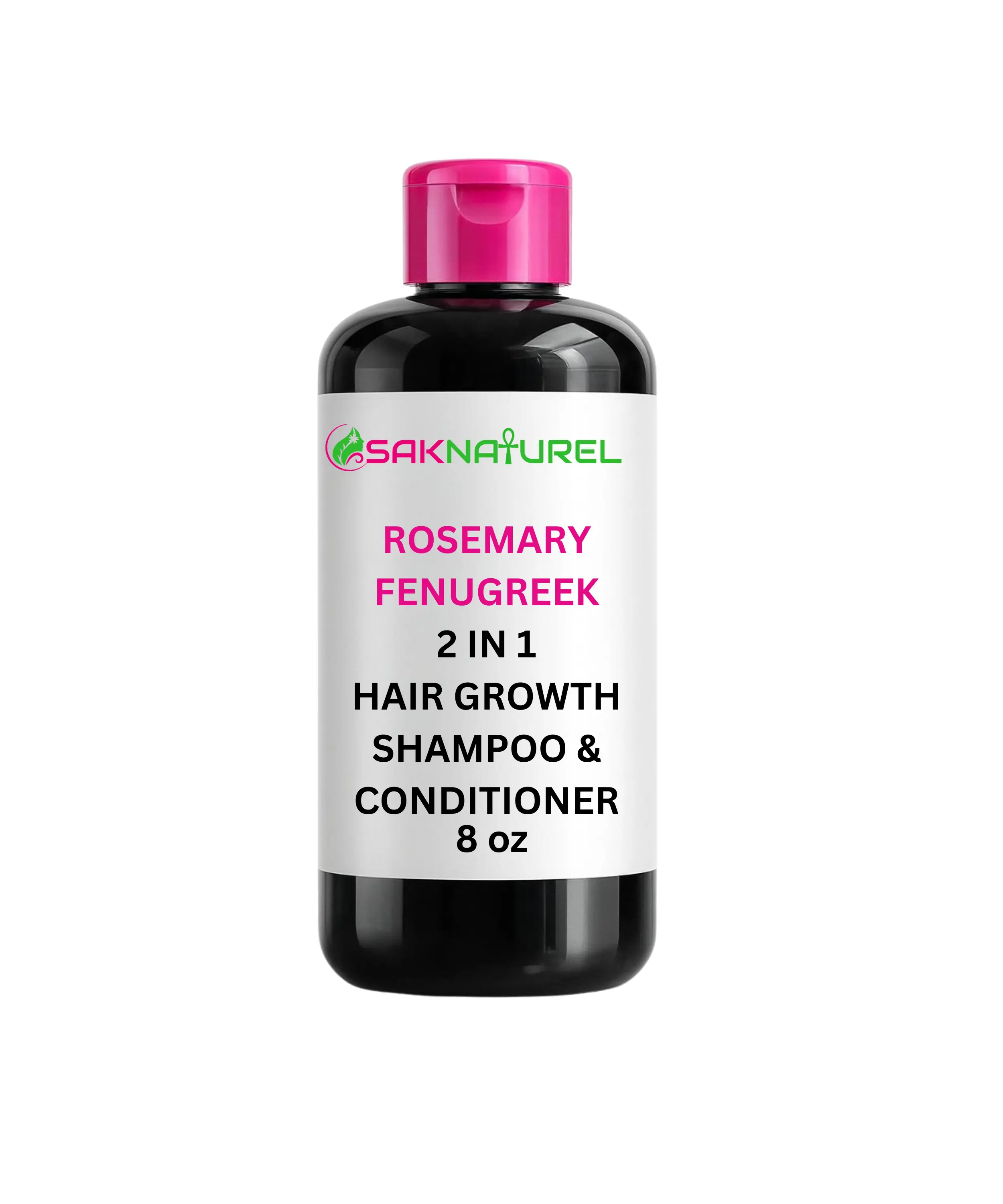 ROSEMARY FENUGREEK 2 IN 1 SHAMPOO AND CONDITIONER Hair Growth SHAMPOO- Long Hair - Thick Hair -  Hair Growth - Ayurverdic Hair growth shampoo- Rosemary Hair Oil -  Indian Hair Growth shampoo - Chebe Hair Growth  Organic - Herbal Haircare Peppermint