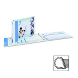 Avery 3 in. Heavy Duty Slant Ring View Binder, White