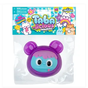 Taba-Licious Snarkies Squeezable Toy 1PC - Little Creatures Expression Themed Colorful Designs for Collecting Gifting or Daily Fun