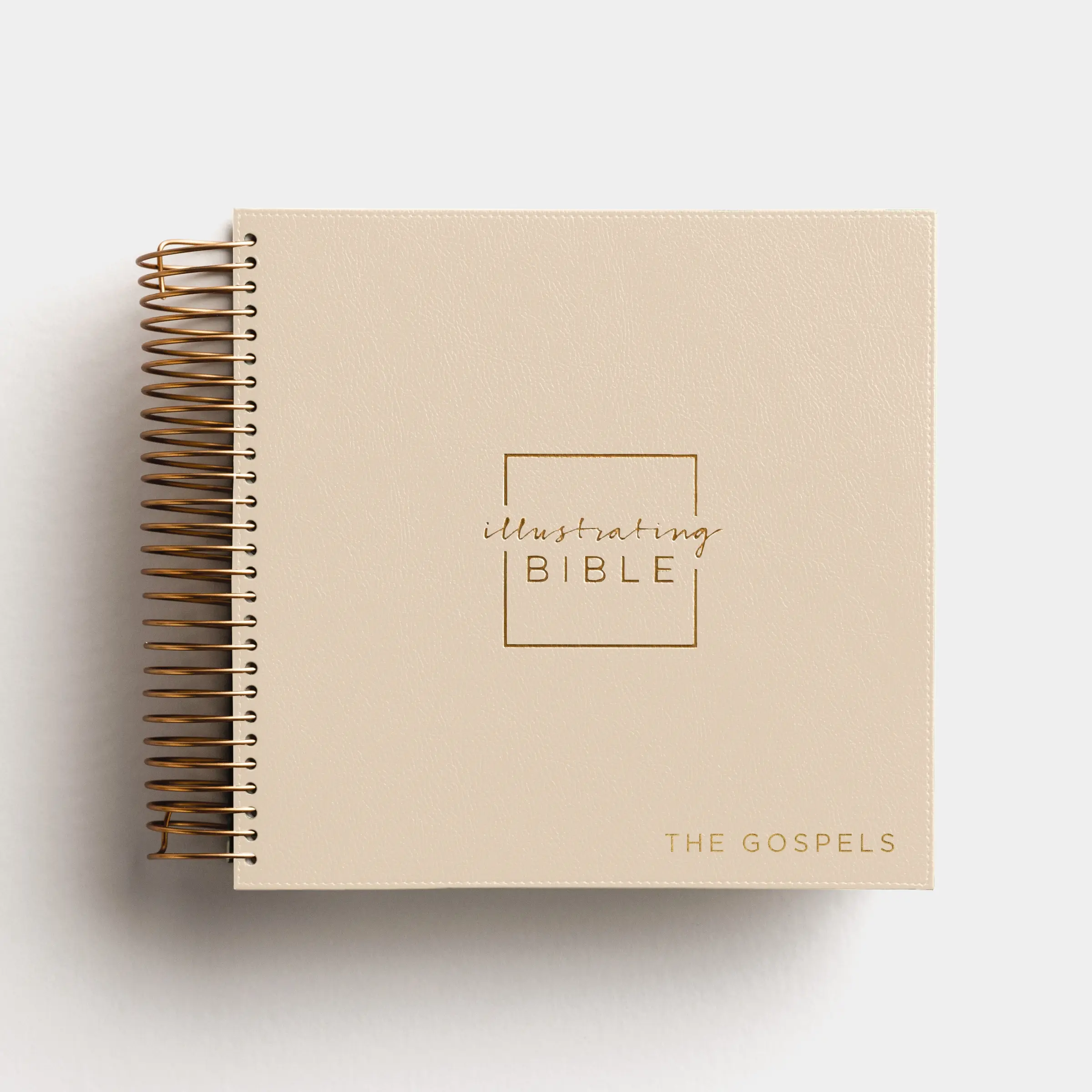 Illustrating Bible NIV: The Gospels - Spiral Bound Bible Journal by DaySpring [Paperback Book]