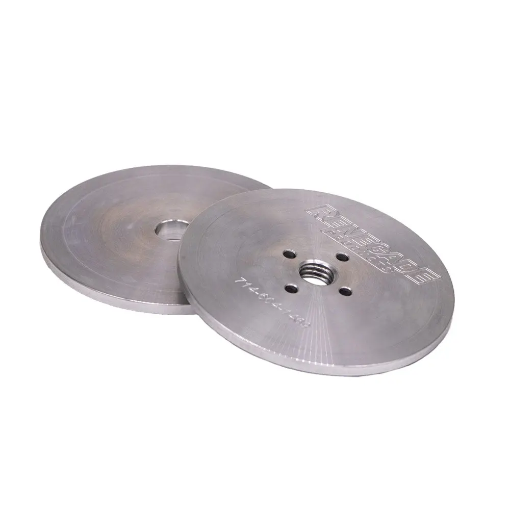 Renegade Products Insertable Safety Flanges for High Speed Polishing (For Buffing Wheels WITHOUT Center Plates) – Secure Mounting for Airway Buffing Wheels & Polishing Safety
