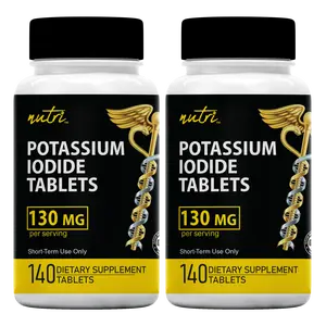 Potassium Iodide Tablets 130mg (140 tablets per bottle) Potassium Iodide Tablets 130mg (140 tablets per bottle)