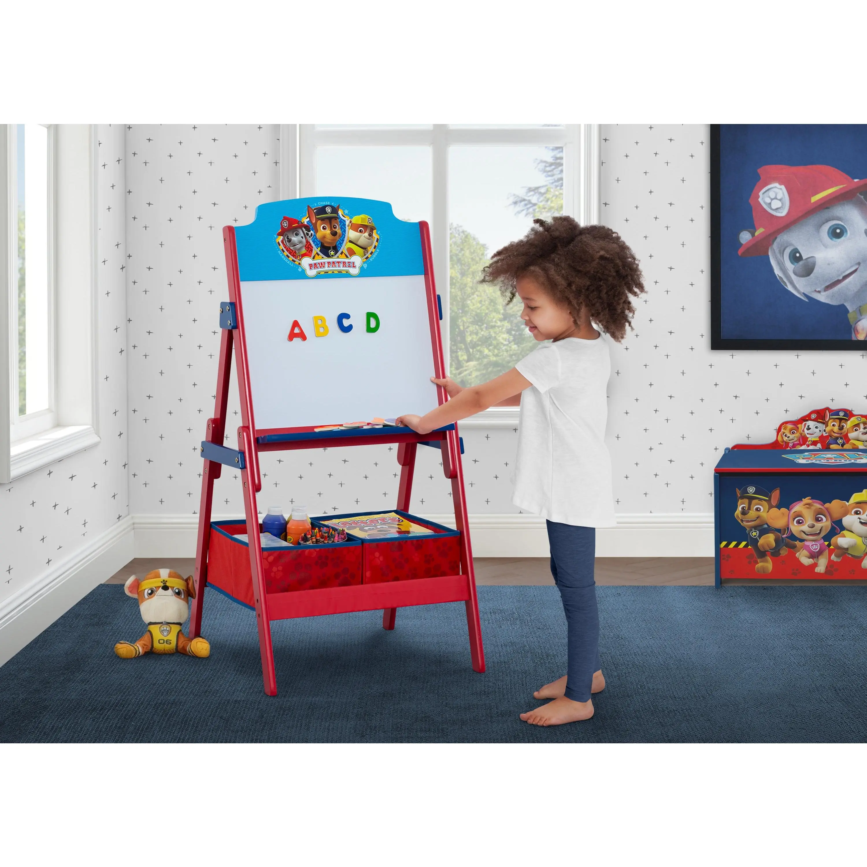 PAW Patrol Wooden Activity Easel PAW Patrol Wooden Activity Easel