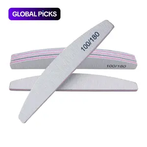 Professional Nail Files Set, 100/180 Grit Dual-Sided Buffers, 5, 10 or 25 Pcs Polishing Sticks, Home Manicure Tools for Salon Quality Finish, Home Nail Care, Nail Shaping, Nail Smoothing, Nail Art #GLOBAL PICKS