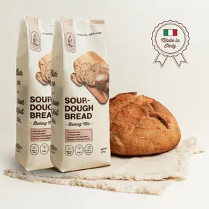 Milly’s Simple Sourdough baking mix - Just add water | No Starter Needed (already inside) | Easy Artisan Homemade Bread with 6 Clean Ingredients | Non-GMO, Made in Italy, European Stone-Milled Flour | Sourdough Starter Kit for Beginners