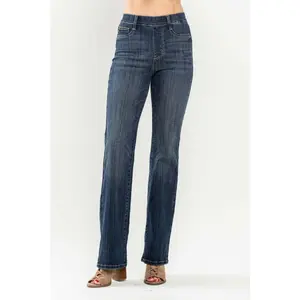 Vivienne High Waist Vintage Pull On Judy Blue Jeans