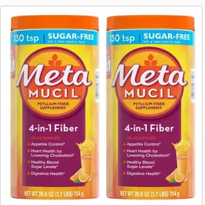 Fiber Supplement, Orange Sugar Free, 260 Servings Metamucil